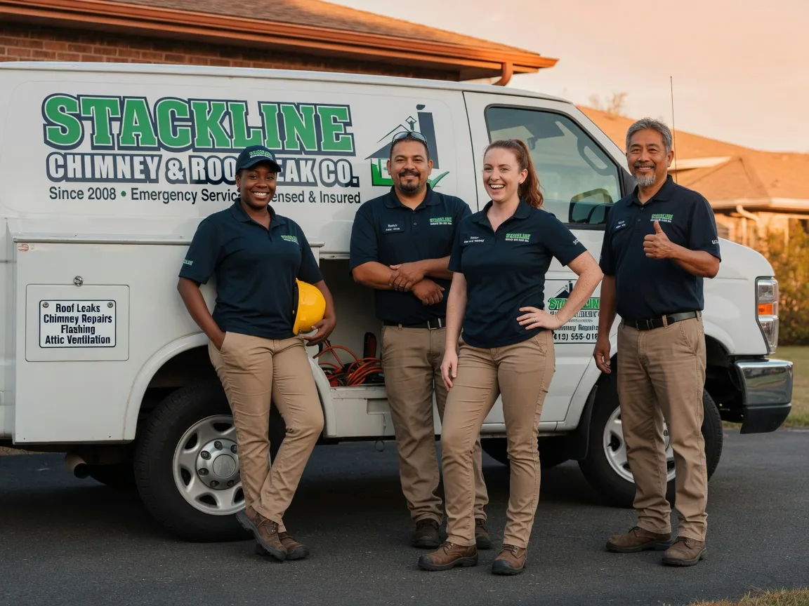 Chimney flashing repair company in Chelan, WA